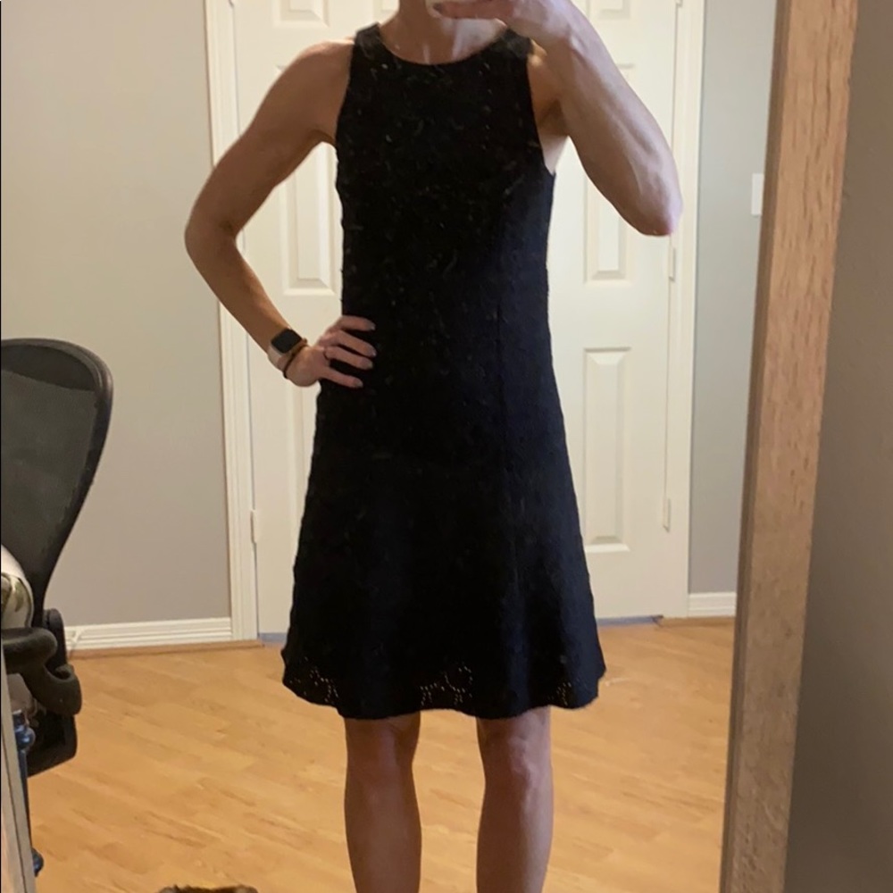 Ann Taylor Black A-Line Dress